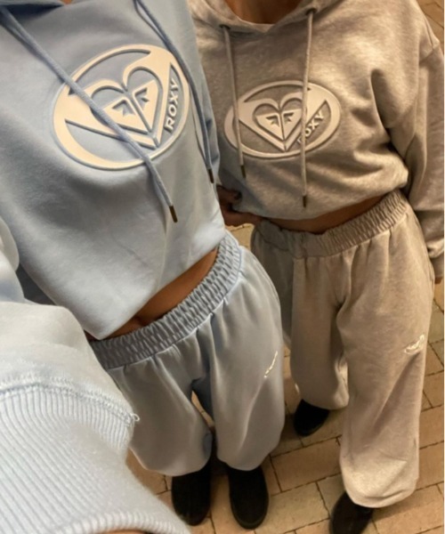 ROXY(ロキシー)の「PLANET RING PANTS/ロキシードローコード付きオーバーシルエットスウェットパンツ(スウェットパンツ・レディース・ホワイト/グレー/ブラック/ミント・MEDIUM/LARGE/SMALL)」の15枚目の写真