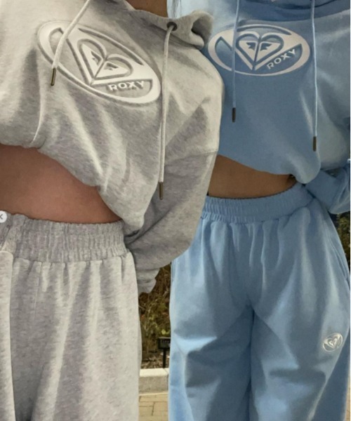 ROXY(ロキシー)の「PLANET RING PANTS/ロキシードローコード付きオーバーシルエットスウェットパンツ(スウェットパンツ・レディース・ホワイト/グレー/ブラック/ミント・MEDIUM/LARGE/SMALL)」の16枚目の写真