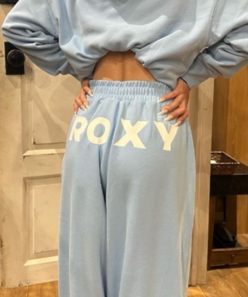 ROXY(ロキシー)の「PLANET RING PANTS/ロキシードローコード付きオーバーシルエットスウェットパンツ(スウェットパンツ・レディース・ホワイト/グレー/ブラック/ミント・MEDIUM/LARGE/SMALL)」の20枚目の写真