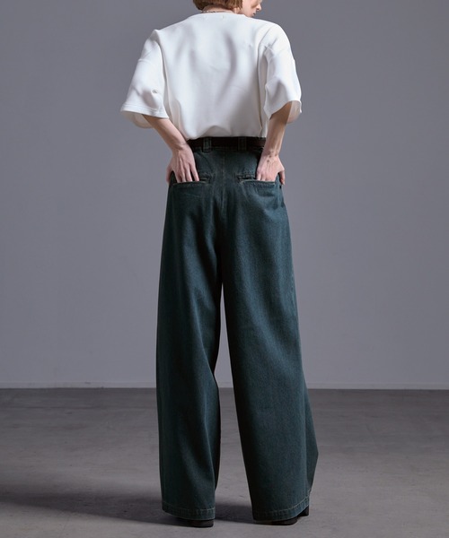 Loose/ルース（ルース）の「ヴィンテージ ワイドバギーデニムパンツ【セットアップ対応】（デニムパンツ・メンズ・サックスブルー/グレー/ダークブルー/ブラック・L/M/S/XS）」の21枚目の写真