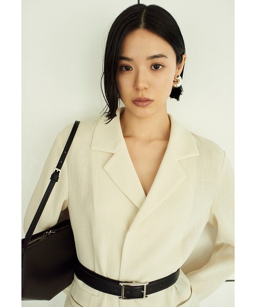 MIESROHE（ミースロエ）の「コンフォートカラミ織りジャケット