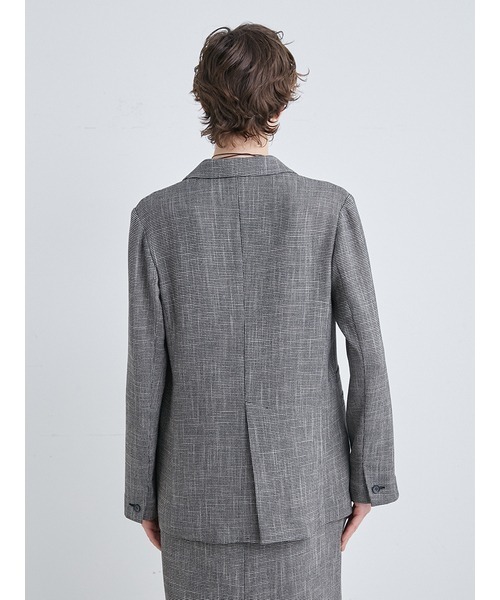 MIESROHE（ミースロエ）の「コンフォートカラミ織りジャケット