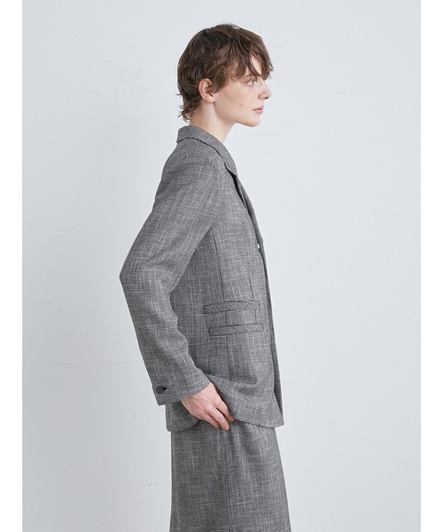 MIESROHE（ミースロエ）の「コンフォートカラミ織りジャケット