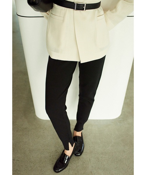 MIESROHE（ミースロエ）の「コンフォートカラミ織りジャケット