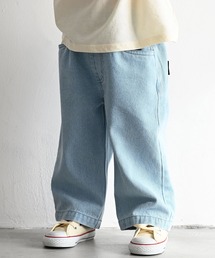 PUPPAPUPO | ワイド デニム パンツ(デニムパンツ)