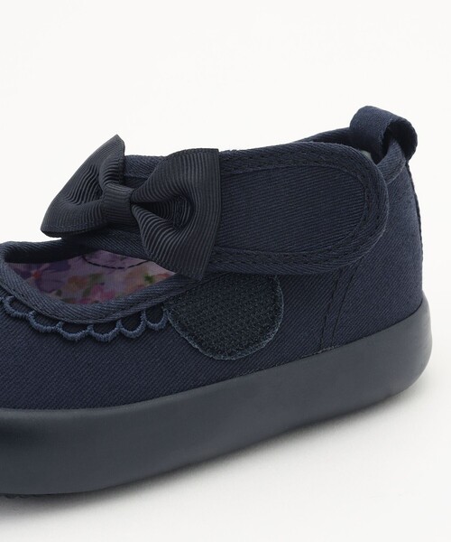 ANY（エニィ）の「ツイル リボン バレエ（その他シューズ・キッズ・ネイビー系/ブラック系・20/19/18/17/16/15 /21/22）」の8枚目の写真
