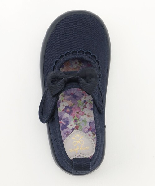 ANY（エニィ）の「ツイル リボン バレエ（その他シューズ・キッズ・ネイビー系/ブラック系・20/19/18/17/16/15 /21/22）」の9枚目の写真