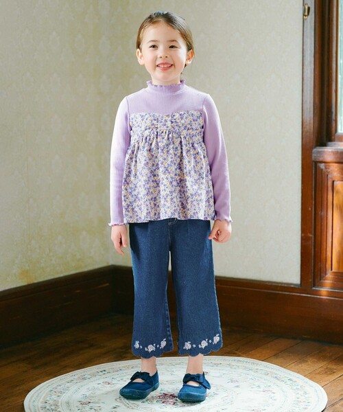 ANY（エニィ）の「ツイル リボン バレエ（その他シューズ・キッズ・ネイビー系/ブラック系・20/19/18/17/16/15 /21/22）」の12枚目の写真