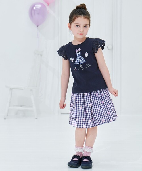 ANY（エニィ）の「ツイル リボン バレエ（その他シューズ・キッズ・ネイビー系/ブラック系・20/19/18/17/16/15 /21/22）」の14枚目の写真