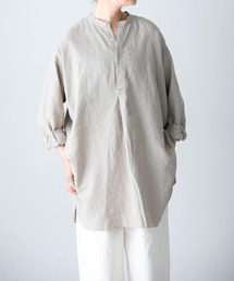 かぐれ | リネンチュニックシャツ(Tシャツ/カットソー)