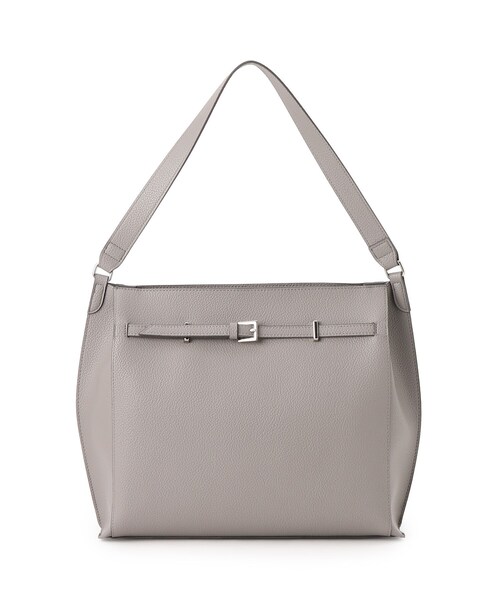 INDIVI（インディヴィ）の「◆【合皮】ワンショルダーバッグ（ショルダーバッグ・レディース・グレー/ブラック/ライトブルー・00）」の4枚目の写真