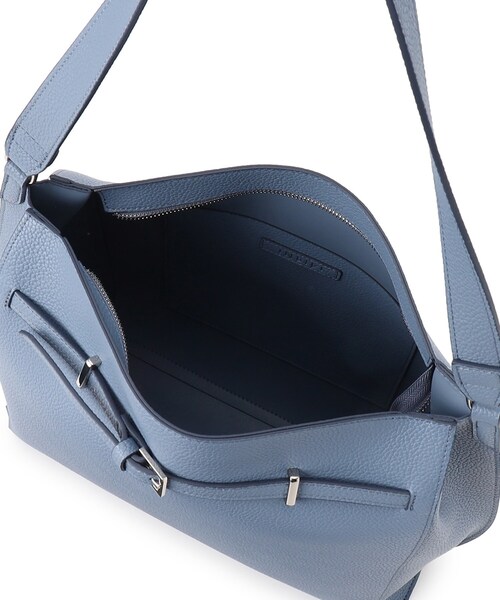 INDIVI（インディヴィ）の「◆【合皮】ワンショルダーバッグ（ショルダーバッグ・レディース・グレー/ブラック/ライトブルー・00）」の10枚目の写真
