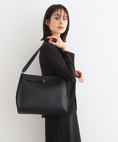 INDIVI（インディヴィ）の「◆【合皮】ワンショルダーバッグ（ショルダーバッグ・レディース・グレー/ブラック/ライトブルー・00）」の13枚目の写真