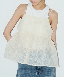 AIC. | シアーフラワー刺繍キャミソール(キャミソール)