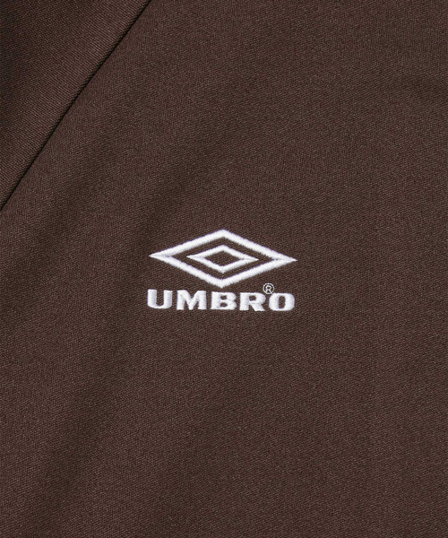 UMBRO(アンブロ)の「【24SS新作】【UMBRO×BELPER×M TO R】JERSEY TRACK JACKET(ブルゾン・レディース・ダークブラウン・L/M/XL)」の14枚目の写真