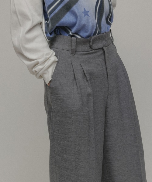 M TO R（ムウトアール）の「［PANTS］NEW SUSTAINABLE PANTS WPOCKET（その他パンツ・レディース・チャコールグレー/ブラック/ベージュ・38/40/42）」の12枚目の写真