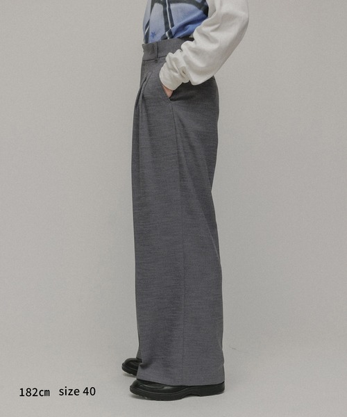 M TO R（ムウトアール）の「［PANTS］NEW SUSTAINABLE PANTS WPOCKET（その他パンツ・レディース・チャコールグレー/ブラック/ベージュ・38/40/42）」の15枚目の写真