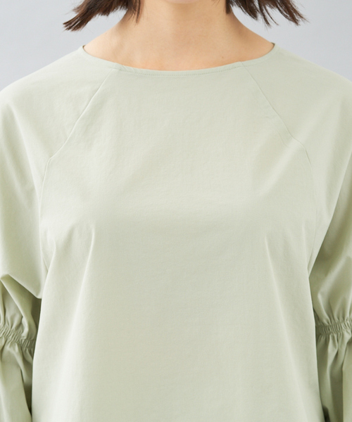 abahouse mavie（アバハウスマヴィ）の「ナイロンストレッチプルオーバー（シャツ/ブラウス・レディース・チャコールグレー/ホワイト/セージグリーン・フリー）」の21枚目の写真