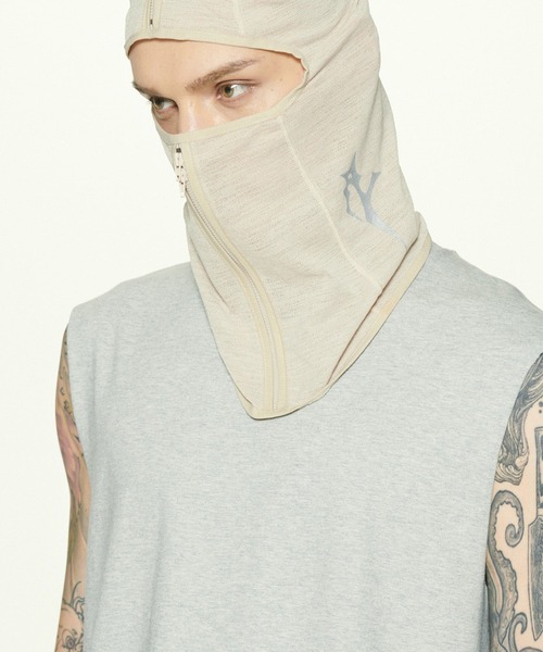 LIBERE(リベーレ)の「【LIBERE】ZIP SLEEVELESS TOP(タンクトップ・メンズ・グレー/ホワイト・L/M/S)」の21枚目の写真