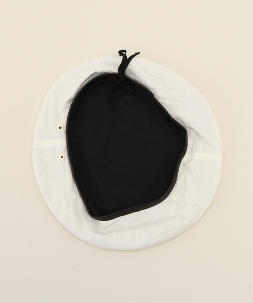 IENA（イエナ）の「【KIJIMA TAKAYUKI/キジマ タカユキ 】LINEN WOOL BERET ベレー（ハンチング/ベレー帽・レディース・アイボリー・FREE）」の7枚目の写真