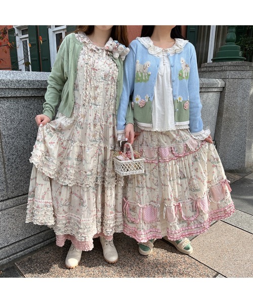 PINK HOUSE（ピンクハウス）の「ひつじプリントワンピース