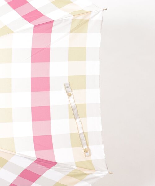 LBC（エルビーシー）の「カラフルギンガムチェック 長傘（長傘・レディース・ブルー/ピンク・FREE）」の5枚目の写真