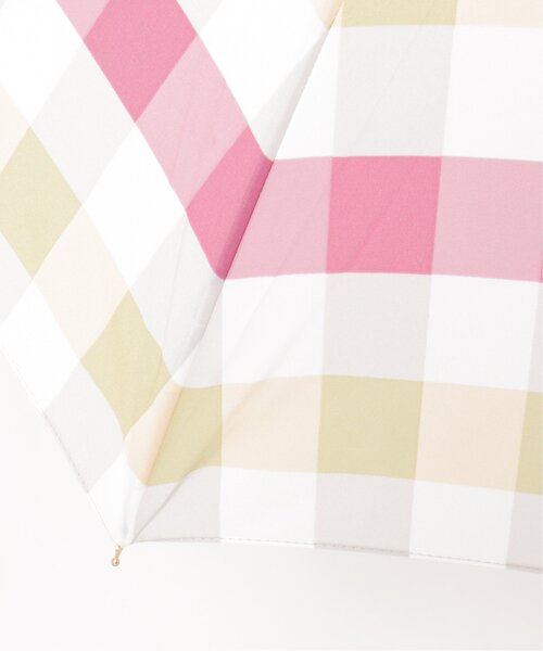 LBC（エルビーシー）の「カラフルギンガムチェック 長傘（長傘・レディース・ブルー/ピンク・FREE）」の6枚目の写真