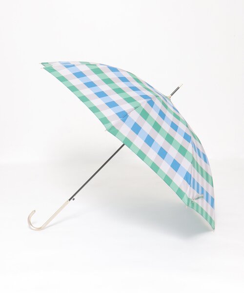 LBC（エルビーシー）の「カラフルギンガムチェック 長傘（長傘・レディース・ブルー/ピンク・FREE）」の13枚目の写真