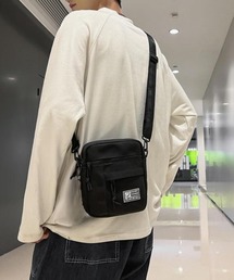 キャンバスショルダーバッグ 男女兼用 2WAY 配色カラーストリートカジュアルミニ