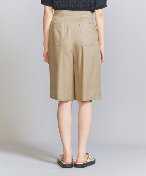 BEAUTY＆YOUTH ツイル タック ショーツ BEAUTY&YOUTH UNITED ARROWS（ビューティーアンドユース
