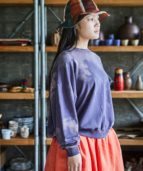 orSlow(オアスロウ)の「orSlow | サマーニット VINTAGE FINISHED WOMEN(スウェット・レディース・グレー系その他・1)」の12枚目の写真