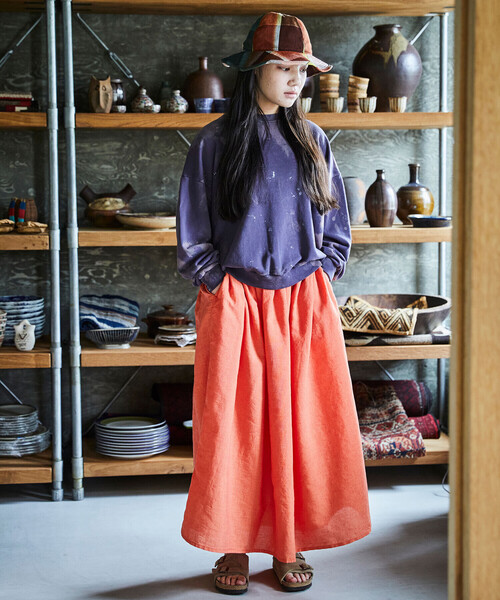 orSlow(オアスロウ)の「orSlow | サマーニット VINTAGE FINISHED WOMEN(スウェット・レディース・グレー系その他・1)」の14枚目の写真