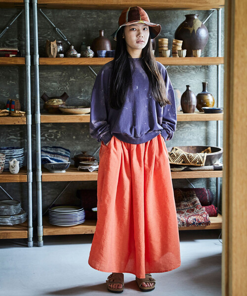 orSlow(オアスロウ)の「orSlow | サマーニット VINTAGE FINISHED WOMEN(スウェット・レディース・グレー系その他・1)」の15枚目の写真