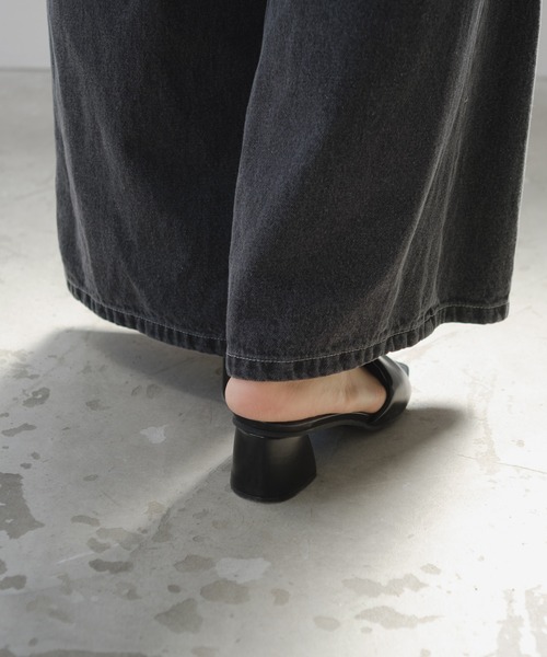 Kastane(カスタネ)の「ミュールサンダル(サンダル・レディース・ブラック/イエロー/シルバー・38/36/37)」の21枚目の写真