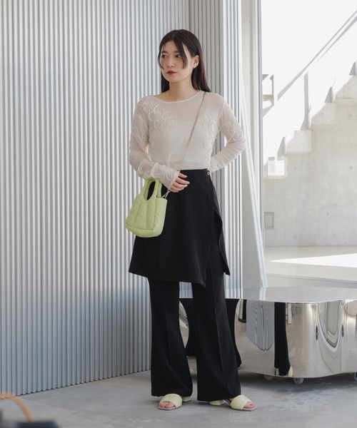 Kastane(カスタネ)の「ミュールサンダル(サンダル・レディース・ブラック/イエロー/シルバー・38/36/37)」の4枚目の写真