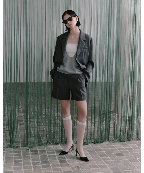 【セール】ｗａｓｈシアーメタリックＤ／ＮニットＶＥ（ニット/セーター）｜MIESROHE（ミースロエ）