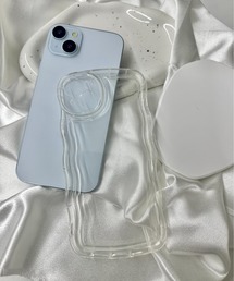 スマホカバー セール】【OKUOKU 0909】モンスター クリア カードポケット iPhone