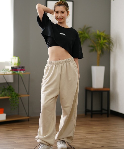 RVCA(ルーカ)の「RVCA/ルーカ Tシャツ CROP LTD BE04C-P20(Tシャツ/カットソー・レディース・ホワイト/ブラック/グレー・M/S)」の20枚目の写真