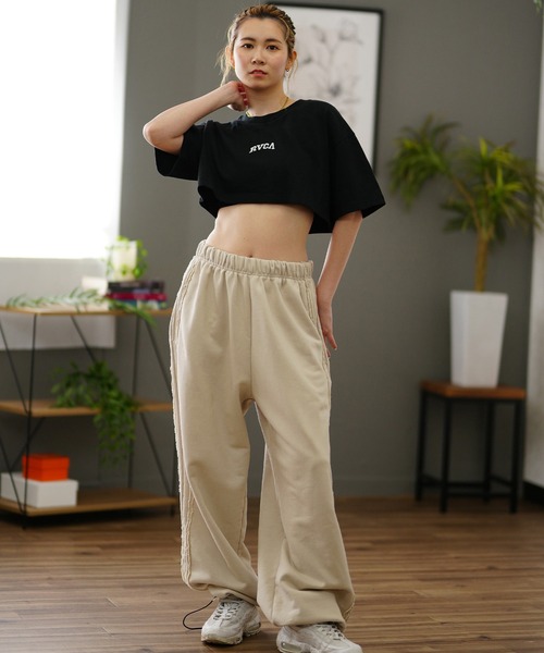 RVCA(ルーカ)の「RVCA/ルーカ Tシャツ CROP LTD BE04C-P20(Tシャツ/カットソー・レディース・ホワイト/ブラック/グレー・M/S)」の19枚目の写真