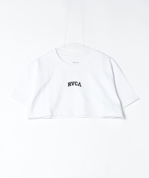 RVCA(ルーカ)の「RVCA/ルーカ Tシャツ CROP LTD BE04C-P20(Tシャツ/カットソー・レディース・ホワイト/ブラック/グレー・M/S)」の5枚目の写真