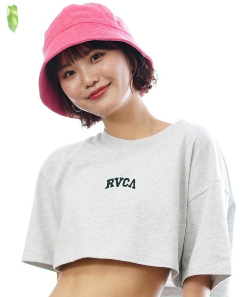 RVCA(ルーカ)の「RVCA/ルーカ Tシャツ CROP LTD BE04C-P20(Tシャツ/カットソー・レディース・ホワイト/ブラック/グレー・M/S)」の16枚目の写真