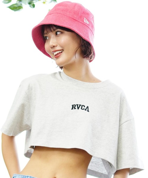RVCA(ルーカ)の「RVCA/ルーカ Tシャツ CROP LTD BE04C-P20(Tシャツ/カットソー・レディース・ホワイト/ブラック/グレー・M/S)」の13枚目の写真