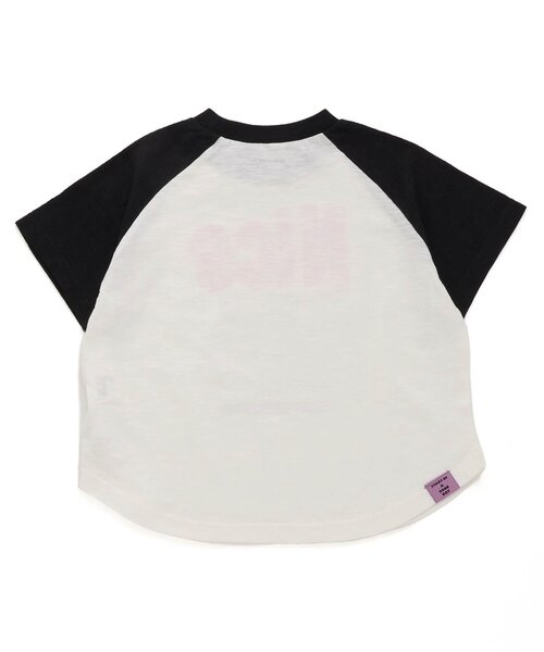 BREEZE（ブリーズ）の「フードフォトTシャツ（Tシャツ/カットソー・キッズ・ブラック/オレンジ/イエロー・80/90/100/110/120/130/140）」の4枚目の写真