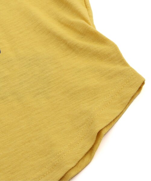 BREEZE（ブリーズ）の「フードフォトTシャツ（Tシャツ/カットソー・キッズ・ブラック/オレンジ/イエロー・80/90/100/110/120/130/140）」の11枚目の写真