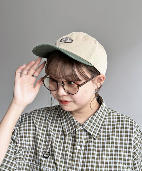 Dickies（ディッキーズ）の「【Dickies】ワッペンキャップ（キャップ・レディース・アイボリー/レッド/ベージュ/ブルー・FREE）」の3枚目の写真