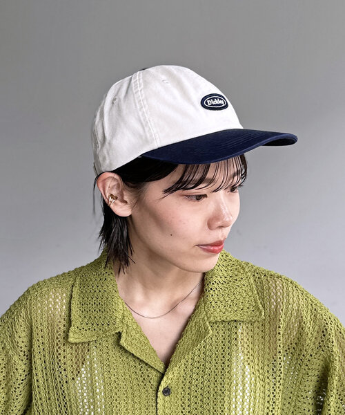 Dickies（ディッキーズ）の「【Dickies】ワッペンキャップ（キャップ・レディース・アイボリー/レッド/ベージュ/ブルー・FREE）」の2枚目の写真