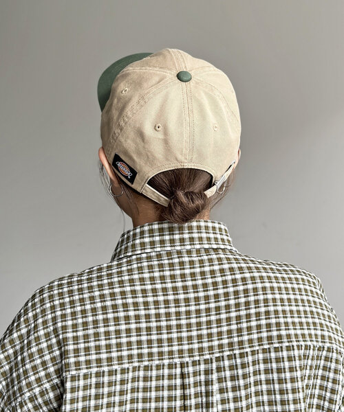 Dickies（ディッキーズ）の「【Dickies】ワッペンキャップ（キャップ・レディース・アイボリー/レッド/ベージュ/ブルー・FREE）」の12枚目の写真