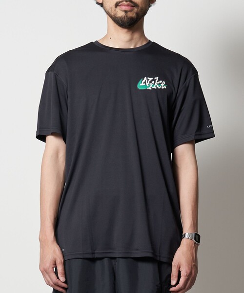 NIKE(ナイキ)の「NIKE/ナイキ 【国内FREAK'S STORE限定】EXCLUSIVE 水陸両用 RASH GUARD S/S TEE /ラッシュガード ショートスリーブTシャツ(Tシャツ/カットソー・メンズ・ネイビー/ホワイト/グリーン/ブラック・SMALL/MEDIUM/LARGE/X-LARGE)」の15枚目の写真