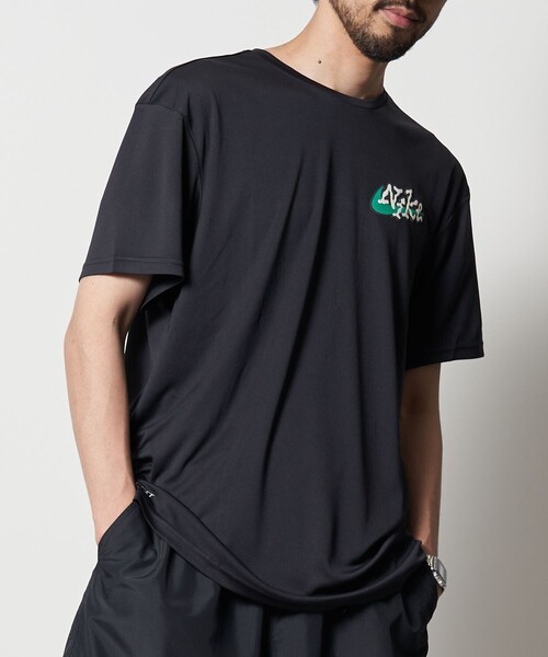 NIKE(ナイキ)の「NIKE/ナイキ 【国内FREAK'S STORE限定】EXCLUSIVE 水陸両用 RASH GUARD S/S TEE /ラッシュガード ショートスリーブTシャツ(Tシャツ/カットソー・メンズ・ネイビー/ホワイト/グリーン/ブラック・SMALL/MEDIUM/LARGE/X-LARGE)」の18枚目の写真