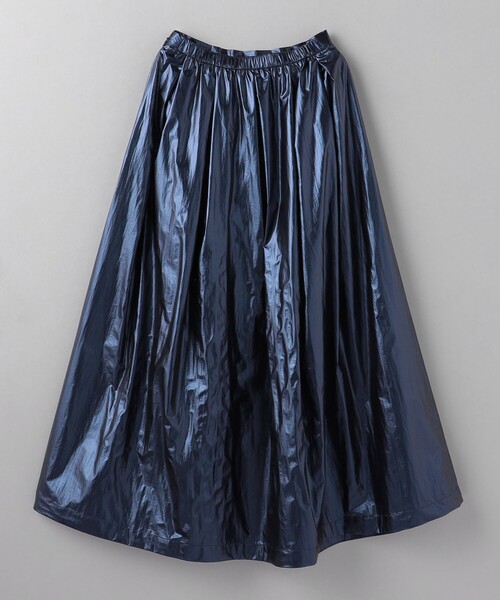 【極美品】TORRAZZO DONNA⭐️リバーシブルジャガードスカート　ブルー オンライン ショッピング 通販ファッション - 【極美品